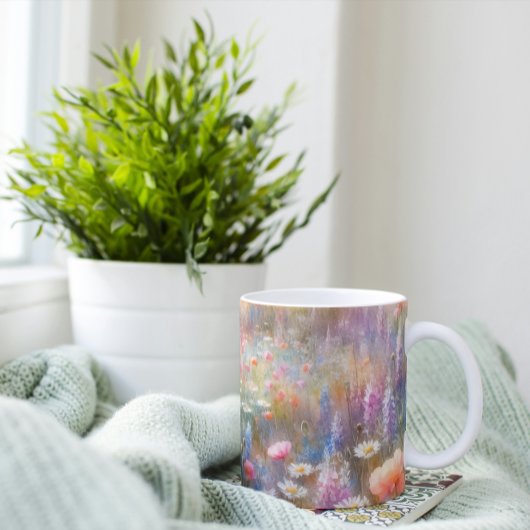 花の草原 コーヒーマグカップ