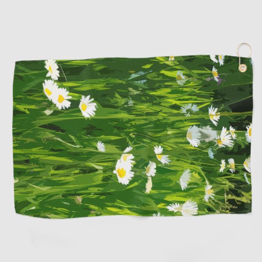 花の草原 ゴルフタオル (横)