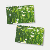 花の草原 バッジ (正面＆裏面)