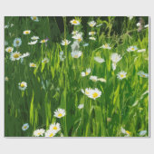 花の草原 ラッピングペーパー (フラット)