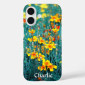 花の草地デザイン Case-Mate iPhoneケース (裏面)