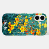 花の草地デザイン Case-Mate iPhoneケース (裏面 (横))