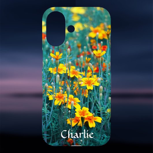 花の草地デザイン Case-Mate iPhoneケース