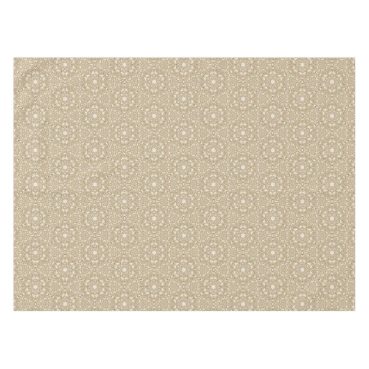 花の華美な背景 テーブルクロス (正面(横))