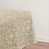 花の華美な背景 テーブルクロス (インサイチュ)