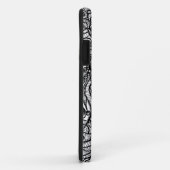 花の落書き Case-Mate iPhoneケース (裏面/右)