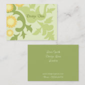 花の葉 名刺 (正面/裏面)