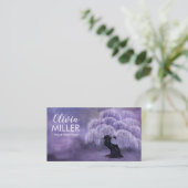 花の藤の木 名刺 (スタンド正面)