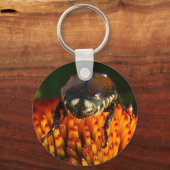 花の虫 キーホルダー (正面)