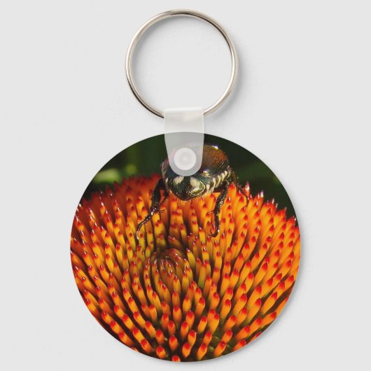 花の虫 キーホルダー (正面)