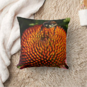 花の虫 クッション (ブランケット)