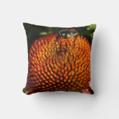 花の虫 クッション (正面)