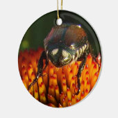 花の虫 セラミックオーナメント (左)