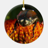花の虫 セラミックオーナメント (裏面)