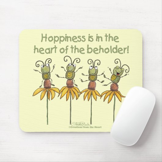 花の虫 マウスパッド (マウス)