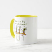 花の虫 マグカップ (正面左)