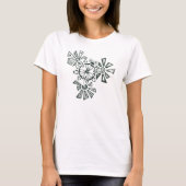 花の虫 Tシャツ (正面)