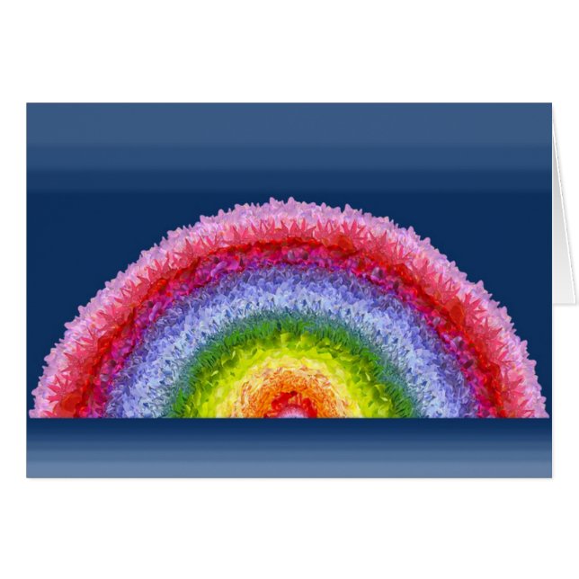 花の虹を通した日光 (正面横)