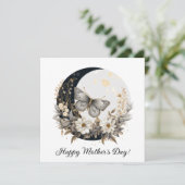 花の蛾と月 ハッピーマザーズデー シーズンカード (スタンド正面)