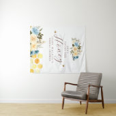 花の蜂のブライズシャワー タペストリー (インサイチュ(横))