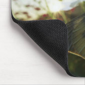 花の蝶のクローズアップ マウスパッド (コーナー)