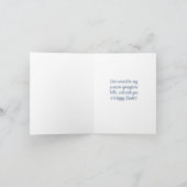 花の蝶の暖かい復活祭の願いの瓶 カード (内部)