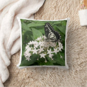 花の蝶 クッション (ブランケット)
