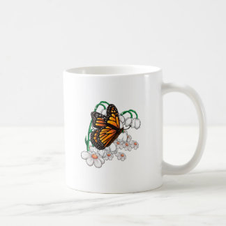 花の蝶 コーヒーマグカップ