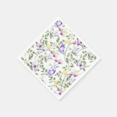 花の蝶 スタンダードカクテルナプキン (角)