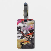 花の蝶 ラゲッジタグ (裏面縦)