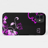 花の蝶iPhone 5の場合 Case-Mate iPhoneケース (裏面(横))