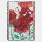 花の表現I スローブランケット (正面縦)