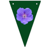 花の装飾の園遊会のお祝い バンティングフラッグ (第3の旗)