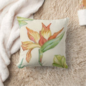 花の装飾用クッション極楽鳥 クッション (ブランケット)