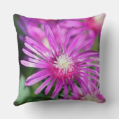 花の装飾的な枕 クッション (裏面)