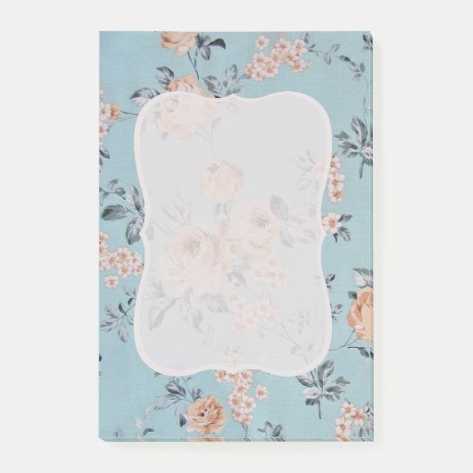 花の装飾 – Post-it® Notes 4"x6" ポストイット (正面)