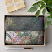 花の覆われた妖精の女の子の切り離し 薄葉紙 (ギフト)