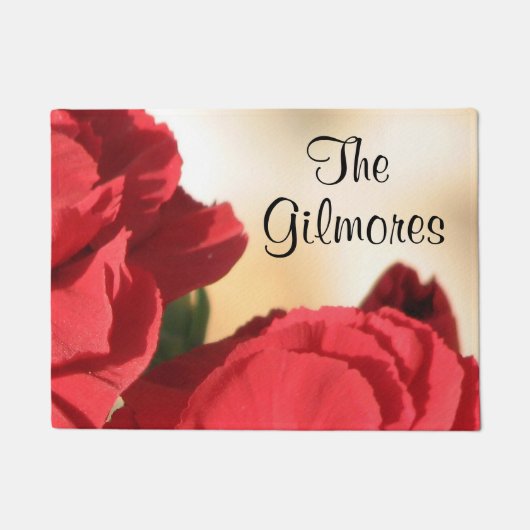 花の角の名前 ドアマット (正面)