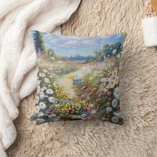 花の言語 クッション (ブランケット)