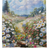 花の言語 シャワーカーテン (正面)