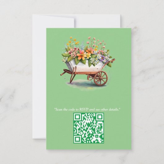 花の言語 出欠カード (裏面)