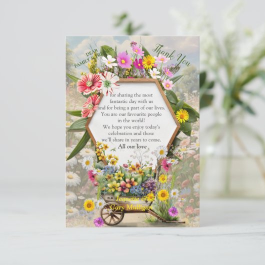 花の言語 出欠カード (スタンド正面)