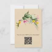 花の言語 出欠カード (裏面)