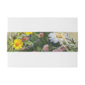 花の言語 招待状ベリーバンド (裏面例)