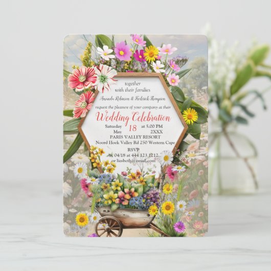 花の言語 招待状 (スタンド正面)