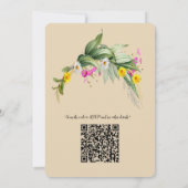 花の言語 招待状 (裏面)