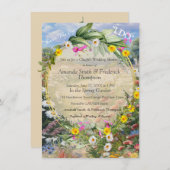 花の言語 招待状 (正面/裏面)