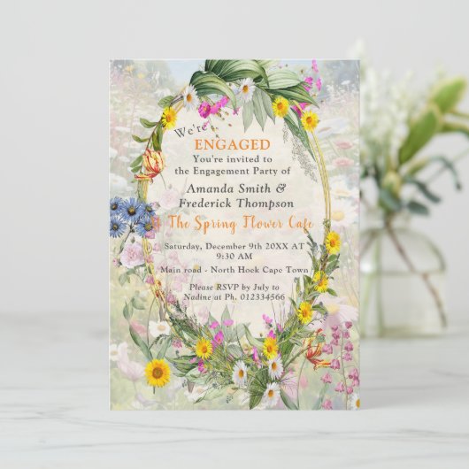 花の言語 招待状 (スタンド正面)