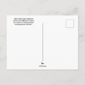 花の言語: Black-eye susan ポストカード (裏面)