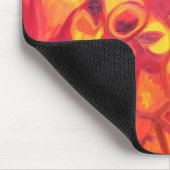 花の詳細 マウスパッド (コーナー)